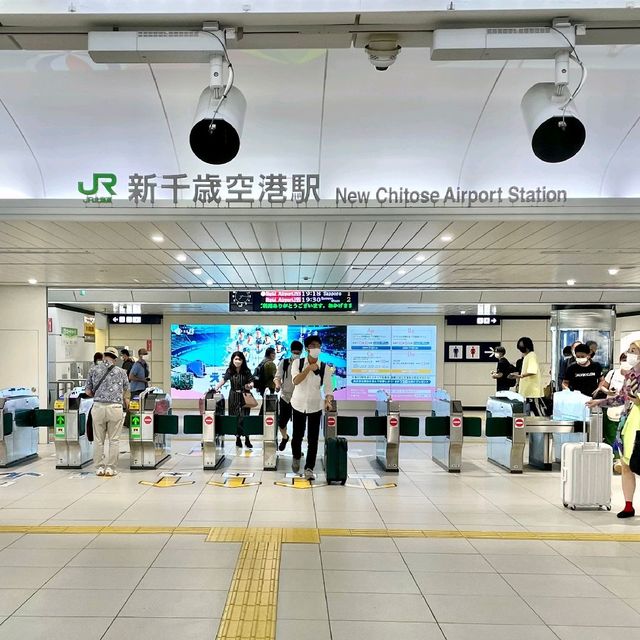 新千歳空港駅のフォトジェニックスポット