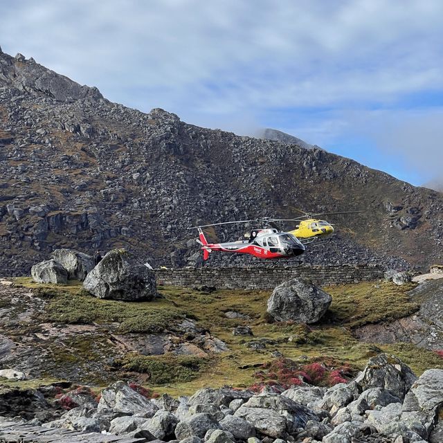 Helicoptor your to Gosaikunda