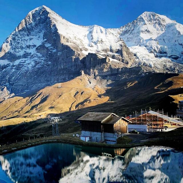 The Mountain Pass Of Kleine Scheidegg