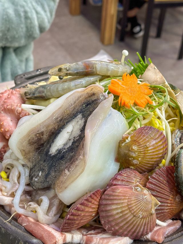 여수 이순신광장 맛집, 도시어부 돌문어삼합
