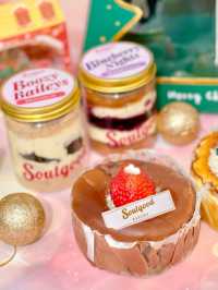🎊聖誕慶祝打卡必備🎄聖誕蛋糕🎂 人氣巴斯克芝士蛋糕Soulgood Bakery 🛒係 K11 Musea 可以買到啦‼️
