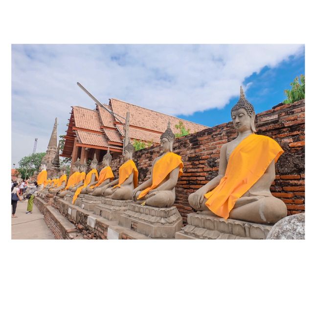 ปู่ย่าพาไหว้พระ ณ วัดใหญ่ชัยมงคล อยุธยา