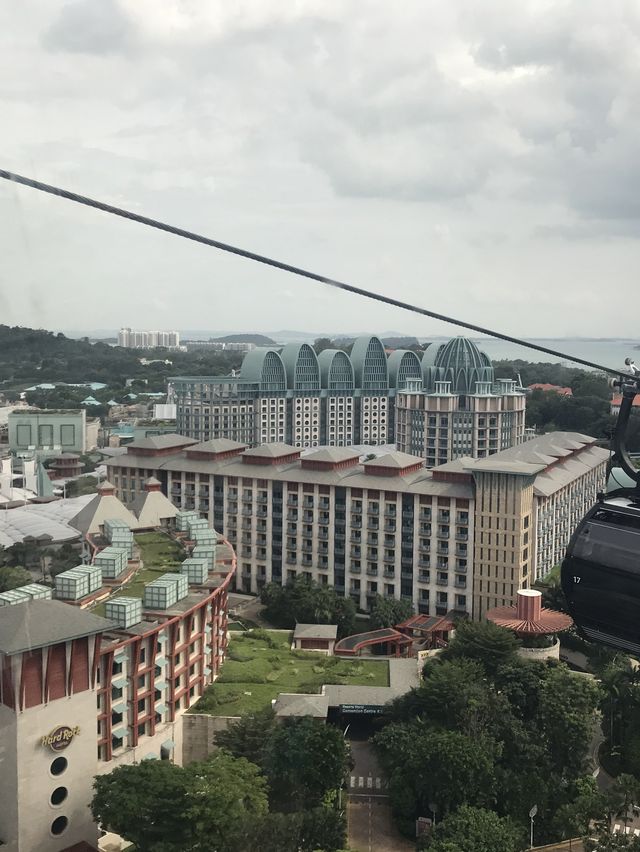 Scenic city views onboard a Cable Car