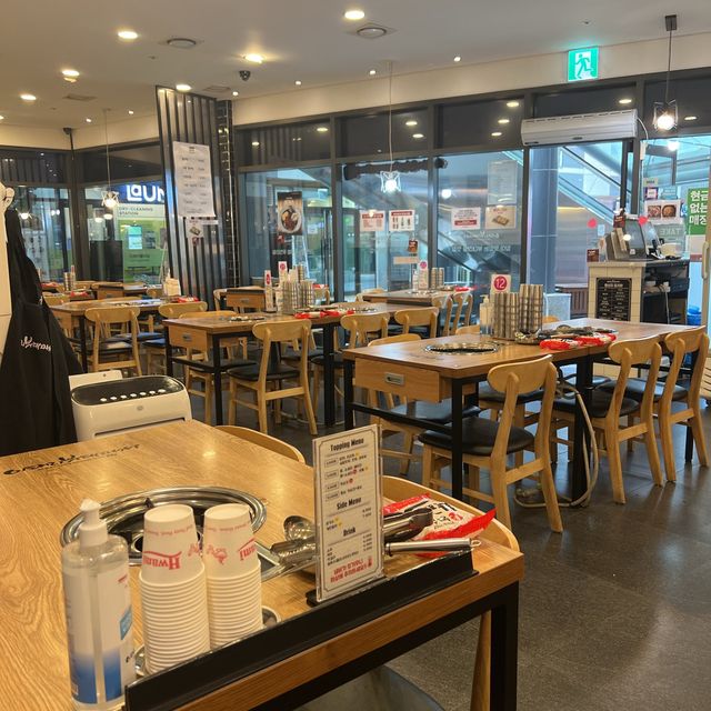 韓国/ソウル【デジタルメディアシティー】プデチゲのお店❤️‍🔥