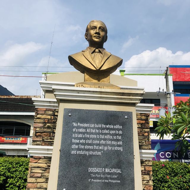 Plaza Burgos Park in Guagua Pampanga