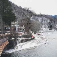 Lake Chūzenji in winter