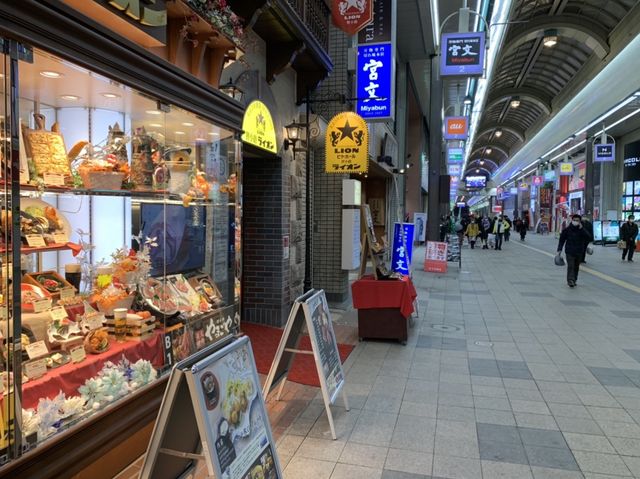 札幌　銀座ライオン狸小路２丁目店　絶品パエリアとガーリックポテト大満喫❗️