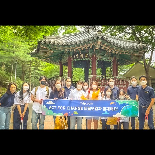 보코서울강남과 함께 한 플로깅 in 서울, 학동근린공원