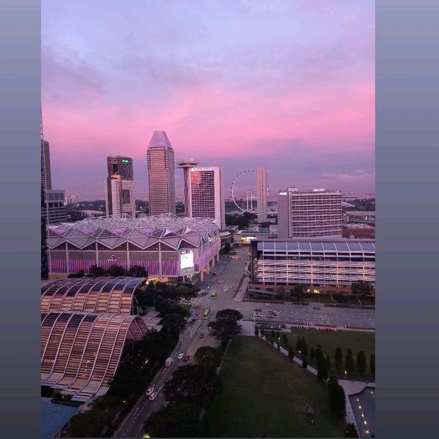 City scape from Fairmont