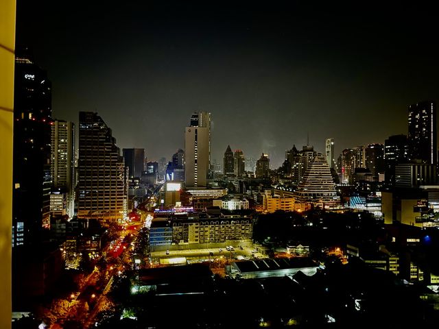 Evening View from Furama Silom