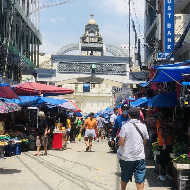 Quiapo Market in Manila