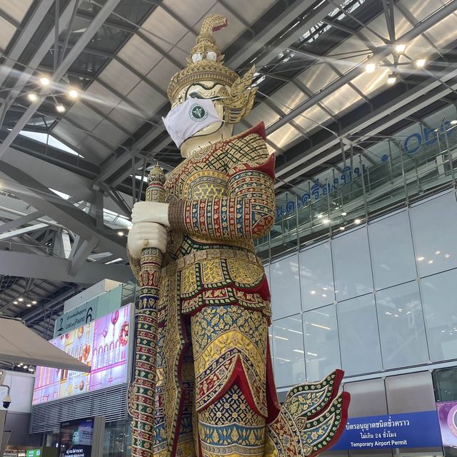 曼谷必逛首站—Suvarnabhumi Airport