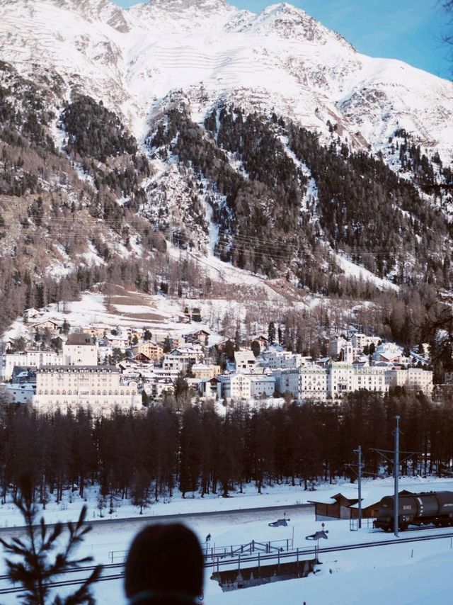 Stunning Pontresina Village in Switzerland