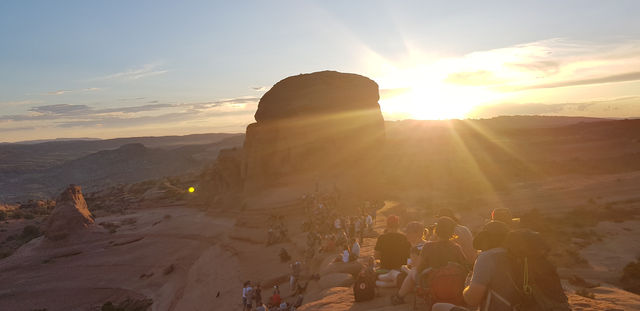 Famous Delicate Arch in Arches National Park