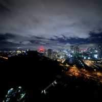 打卡深圳龍華公園的夜景