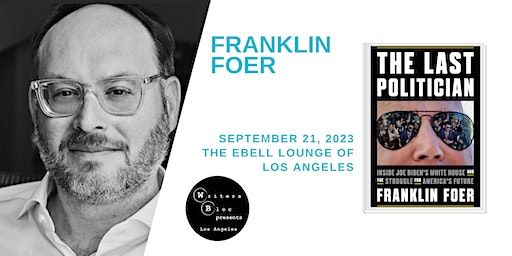 Franklin Foer and Amy Chozick | The Ebell of Los Angeles - Lounge