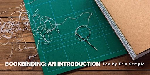 WORKSHOP // Bookbinding: an introduction | 6 William St