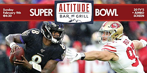 Super Bowl Party @ The Altitude Bar & Grill | Altitude Bar and Grill, South Frontage Road West, Vail, CO, USA