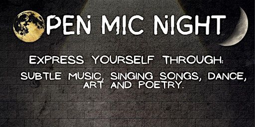 Open Mic Night | 3A Cazenove Rd