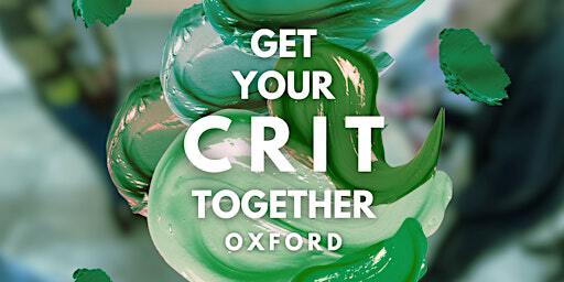 Get Your Crit Together - Young Artists Critique @ Magdalen Road Studios | Magdalen Road Studios