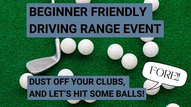 Beginner Friendly Driving Range Event ⛳ | Heartwell Golf Course