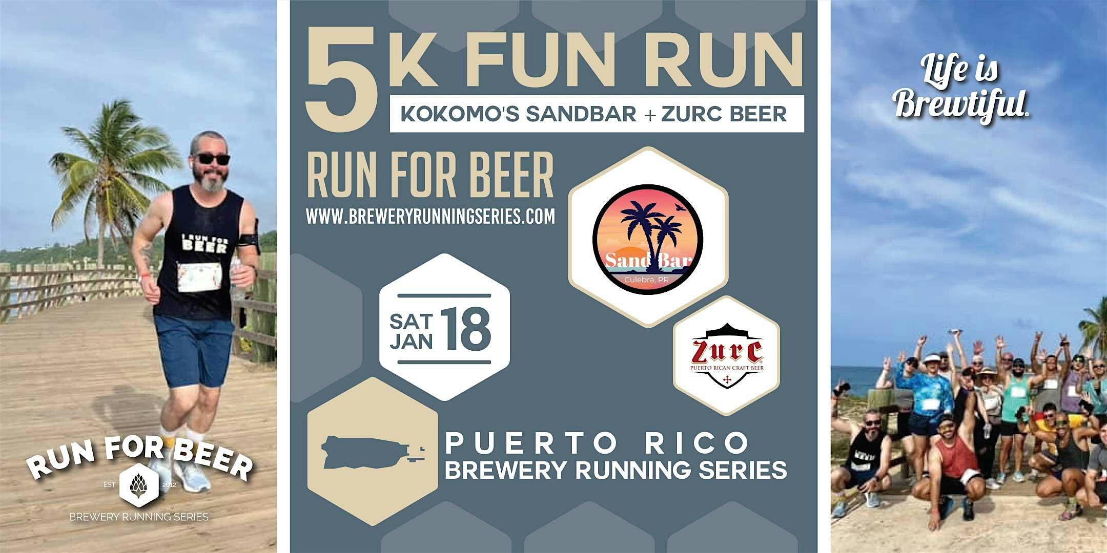 5k Beer Run x Kokomo's Sandbar 2025 PR Brewery Running Series Hotel