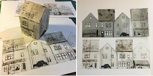 TetraPak Printmaking: Lantern Christmas Cards | Wheelbirks Parlour