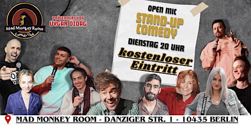 MAD MONKEY - DAS OPEN MIC | DIENSTAG 20:00 UHR im Mad Monkey Room | Mad Monkey Room