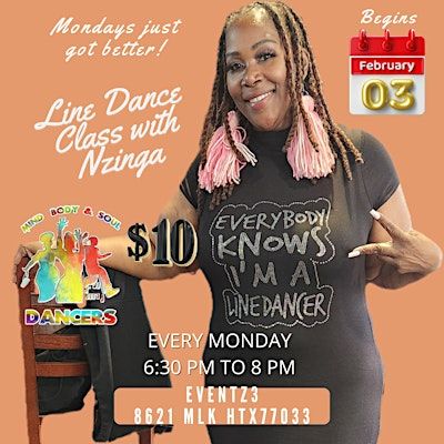 Houston's Premier Soul Line Dance Monday | 8621 Martin Luther King Blvd