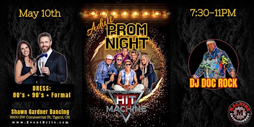 Hit Machine: Adult Prom Night! | Shawn Gardner Dancing