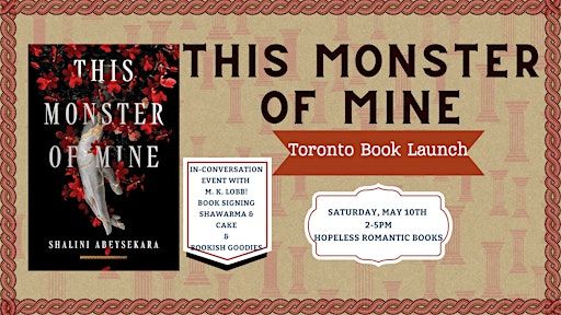 Book Launch for This Monster of Mine! | Hopeless Romantic Books