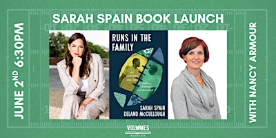 Sarah Spain Chicago Book Launch - Runs in the Family | Volumes Bookcafe