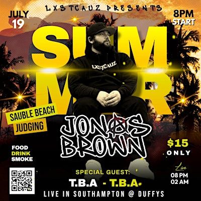 LXSTCAUZ PRESENTS: JONAS BROWN w/ S.Gs - LIVE @ DUFFYS (Southampton) | Duffy's Famous Fish & Chips