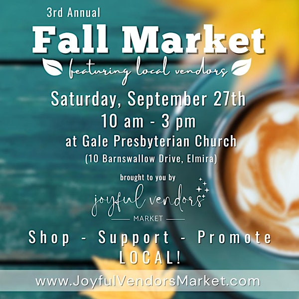 3rd Annual Fall Market | Gale Presbyterian Church