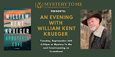 Live@MTM: William Kent Krueger | Mystery to Me