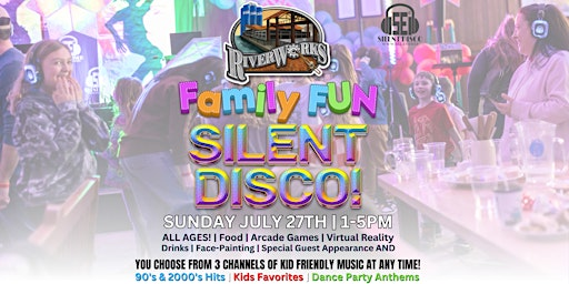 Family Fun Silent Disco at Buffalo RiverWorks! - 7/27/25 | Buffalo RiverWorks