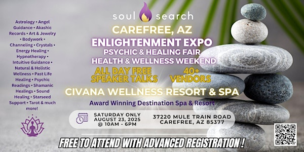SoulSearch Carefree Enlightenment Expo at Civana Wellness Resort & Spa | Civana Wellness Resort & Spa