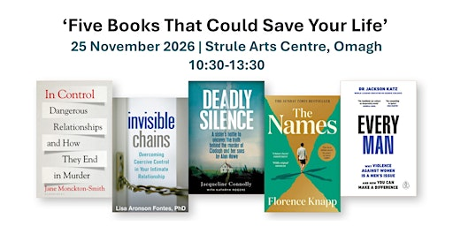 Omagh - 5 Books That Could Save Your Life | Strule Arts Centre