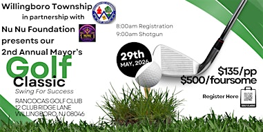 2026 Willingboro Annual Mayor's Golf Classic | Rancocas Golf Club