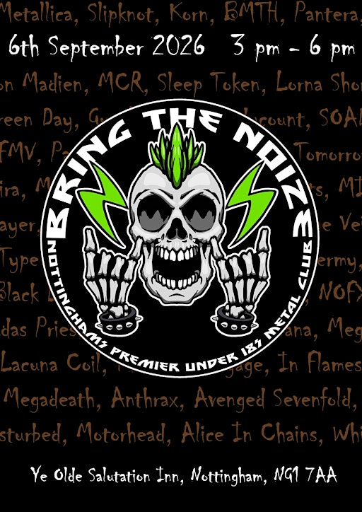 Bring The Noize | Ye Olde Salutation Inn