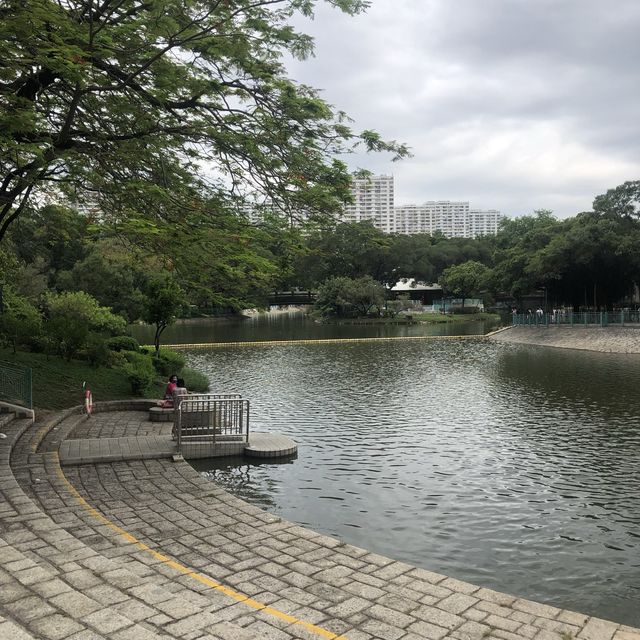 環境清幽嘅屯門市公園