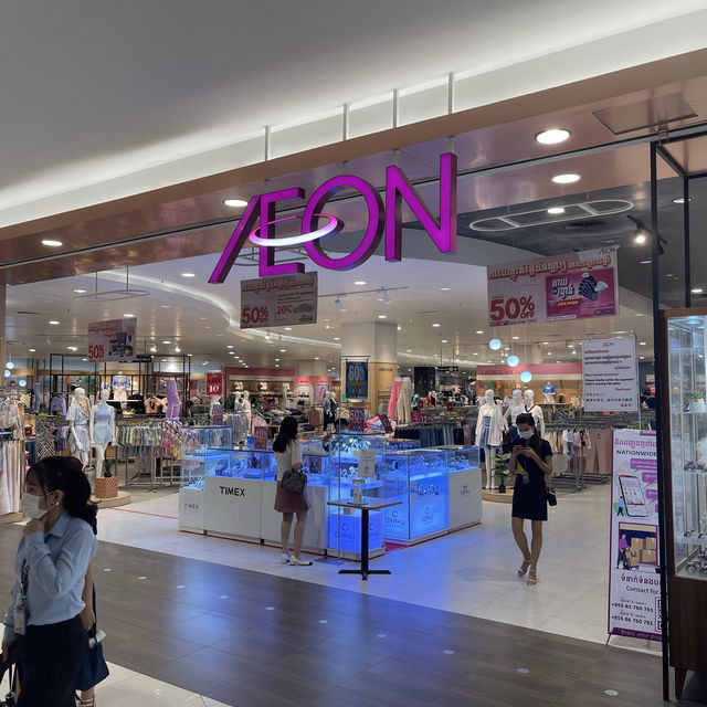 프놈펜 중,상류층의 쇼핑과 문화공간 “이온몰 SEN SOK”🛍