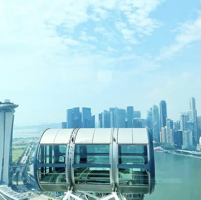 全世界最高、最大的景觀摩天輪～新加坡摩天輪 Singapore Flyer