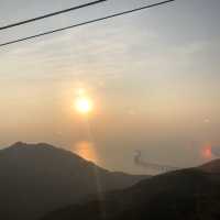 Stunning View on Ngong Ping360 Cable Car