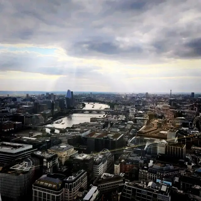 The View From The Top Of Sky Garden