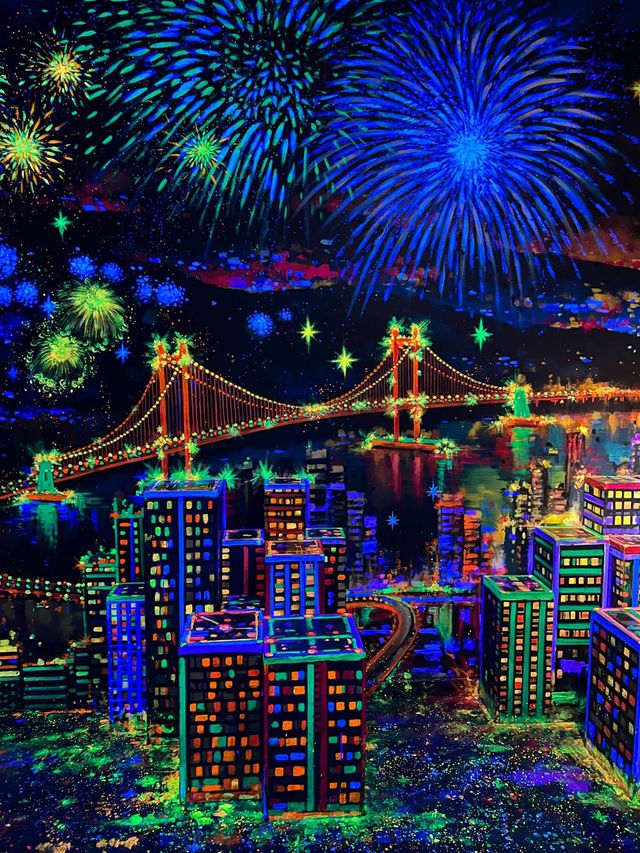 달 포토존에 누워서 불꽃놀이 구경하기🎇🌙