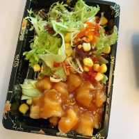《食外賣啦..自取抵食魚生飯》