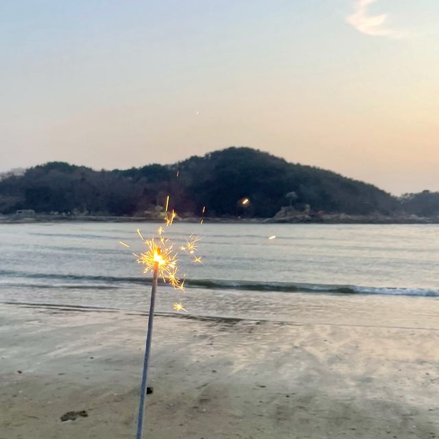 친구들과 함께 한 당일치기 겨울바다 여행! 을왕리 ᴗ̈ 