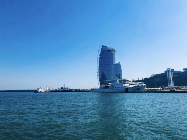 여수 베네치아호텔에서 바라본 오션뷰