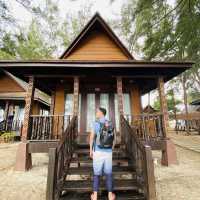 great resort with beutiful island 